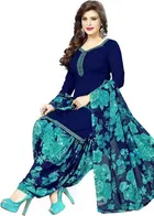 Yashika Unstitched Crepe Salwar Suit Material 