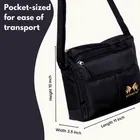 Polyester Small Messenger Crossbody Bag for Men 