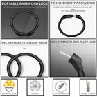 Number Cable Lock for cycle and bike 