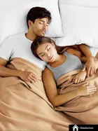 Wool Solid Blanket, Beige 