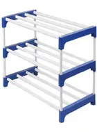 Plastic 3 Shelves Shoe Stand 