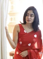 Georgette Embroidered Saree for Women 