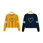 Full Sleeves Printed T-shirt for Women 