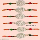 Handmade Designer Rakhi with Roli Chawal 