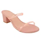 Acknew Women heelsTransparent 