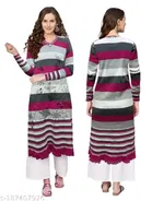 Woolen Printed Kurti for Women 