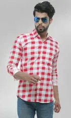 Casual Men's Checkered Shirt 