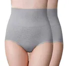Cotton Blend High Waist Tummy Tucker Briefs for Women 