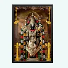 Polyester Photo Frame (Black, 5x7 inches)