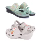 Combo of Sandals & Clogs for Women 