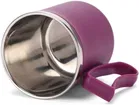 Stainless Steel Coffe Mug, Maroon 