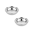 JENSONS Steel Serving Bowl (100 ml each, Pack of 2)