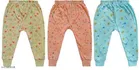 Polycotton Pyjamas for Kids (Multicolor, 0-3 Months) (Pack of 3)