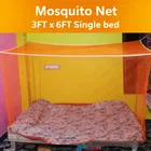 Square Mosquito Net 3FT x 6FT Single bed- Assorted 