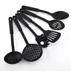 के कुडोस नॉन स्टिक कुकिंग स्पून 6 Pc/सेट नायलॉन हीट -रेसिस्टेंट स्पैटुला टर्नर स्कूप किचन कुकिंग यूटेन्सिल टूल सेट 