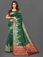 Silk Embellished Saree for Women 