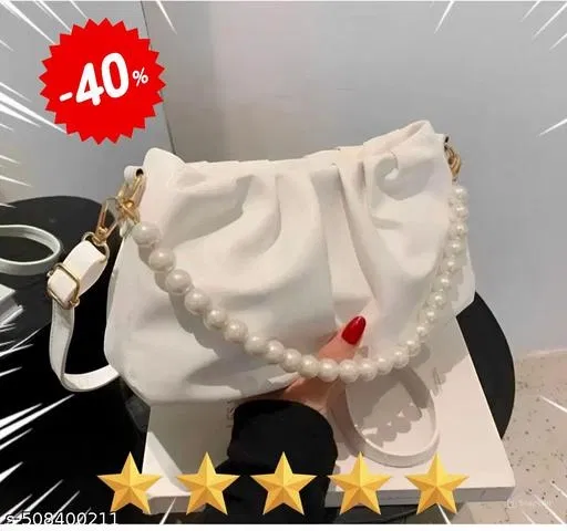 Crossbody Bags & Sling Bags for Women (White)