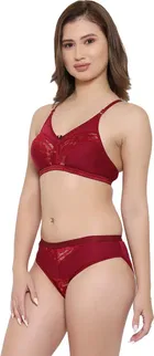Silk Blend Lingerie Set for Women 