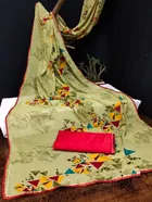 Georgette Printed Saree for Women 