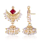 Alloy Gold Plated Earrings for Women 