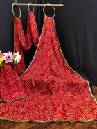 Georgette Printed Saree for Women 