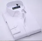 Cotton Blend Solid Full Sleeves Shirt for Men 