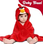 Brandon Baby Hood Towel Angry Bird Red 80x80 cm