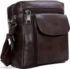 Faux Leather Sling Bags for Men 