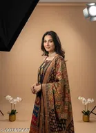 Bandhani Printed Jaipuri Designs Embroidered Top Bottom Duppata for Women 