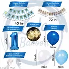56 Pcs Balloons Decoration Kit, Multicolour, Set of 1