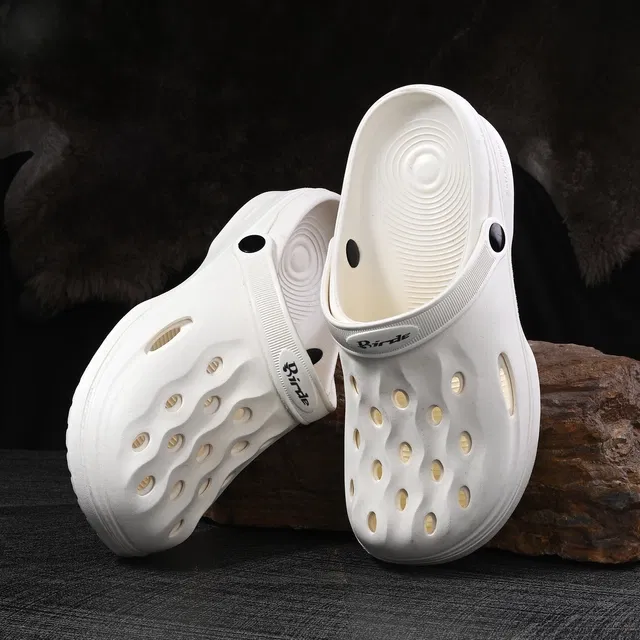 Clogs for Men (White, 8)