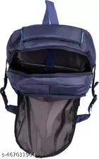 Nylon Backpack for Men & Women, Blue