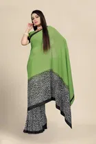 Georgette Printed Saree for Women 