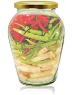 Glass Airtight Kitchen Storage Jars with Lid 