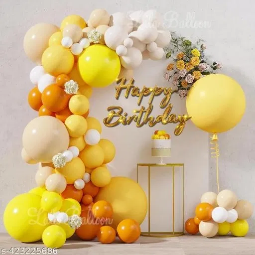 53 Pcs Balloons Decoration Kit, Multicolour, Set of 1