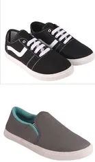 Sneakers for Men, Pack of 2, Multicolor 