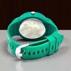 Silicone Strap Round Analog Watch for Men 