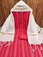 Jacquard Unstitched Dress Material for Women 