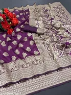 Banarasi Silk Zari Woven Saree for Women 