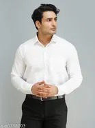 Cotton Blend Solid Shirts for Men, Multicolor 