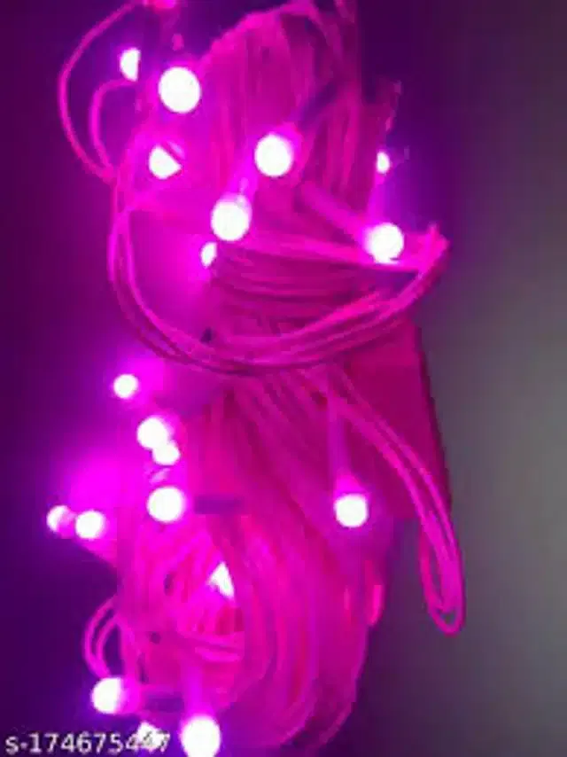 LED String Lights (Pink, 15 m)