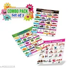 Bookford Publications My small chart Good Manners, Vegetables & Transport 