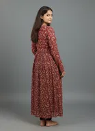Kalamkari Print Naira Kurti for Women 