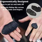 silicone Dumbbell Grip Pads, Black