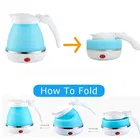 Foldable Silicone Food Grade Electric Kettle 