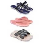 Combo of Flats with Slippers for Women 