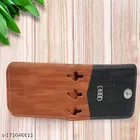 PU Solid Wallet for Men, Black & Brown
