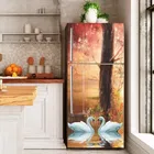 Vinyl Wallpaper Sticker for Fridge Door 