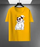 Round Neck Printed T-Shirt for Men 