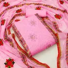 वीमेन अन्स्टिचड ड्रेस मटेरियल सूट 